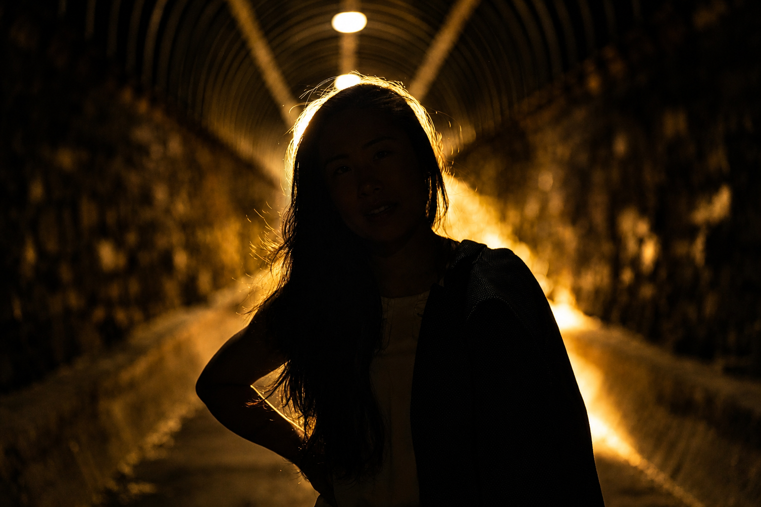 Natural light portrait